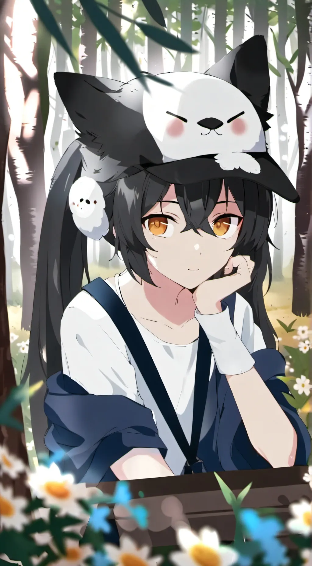 ai character: Leah background