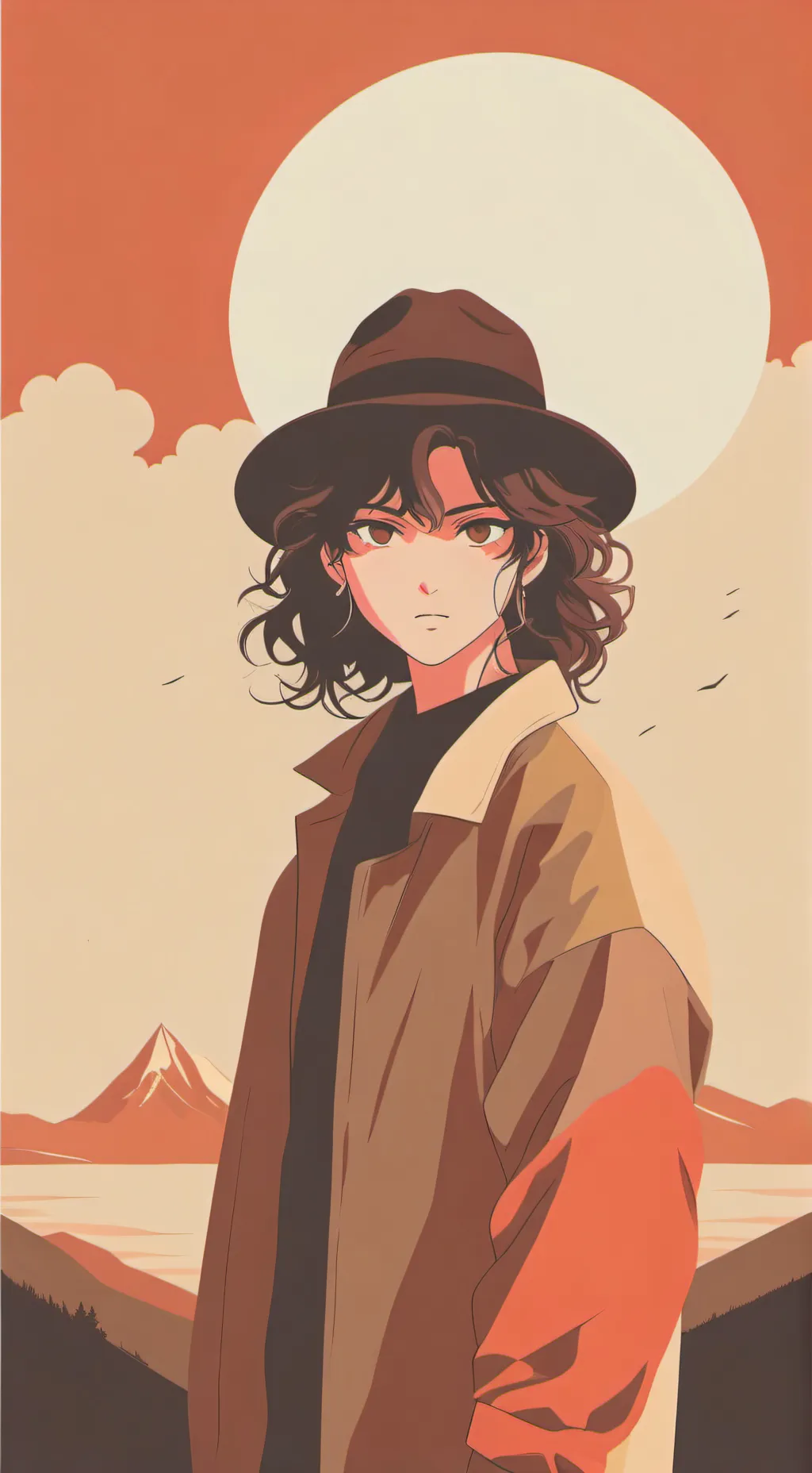 ai character: Крд background