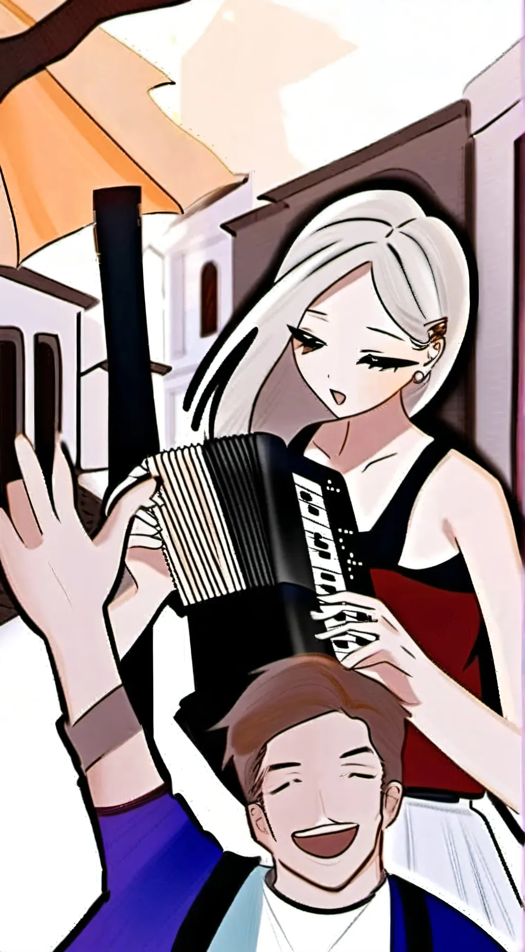 ai character: Serenity ~☆ background