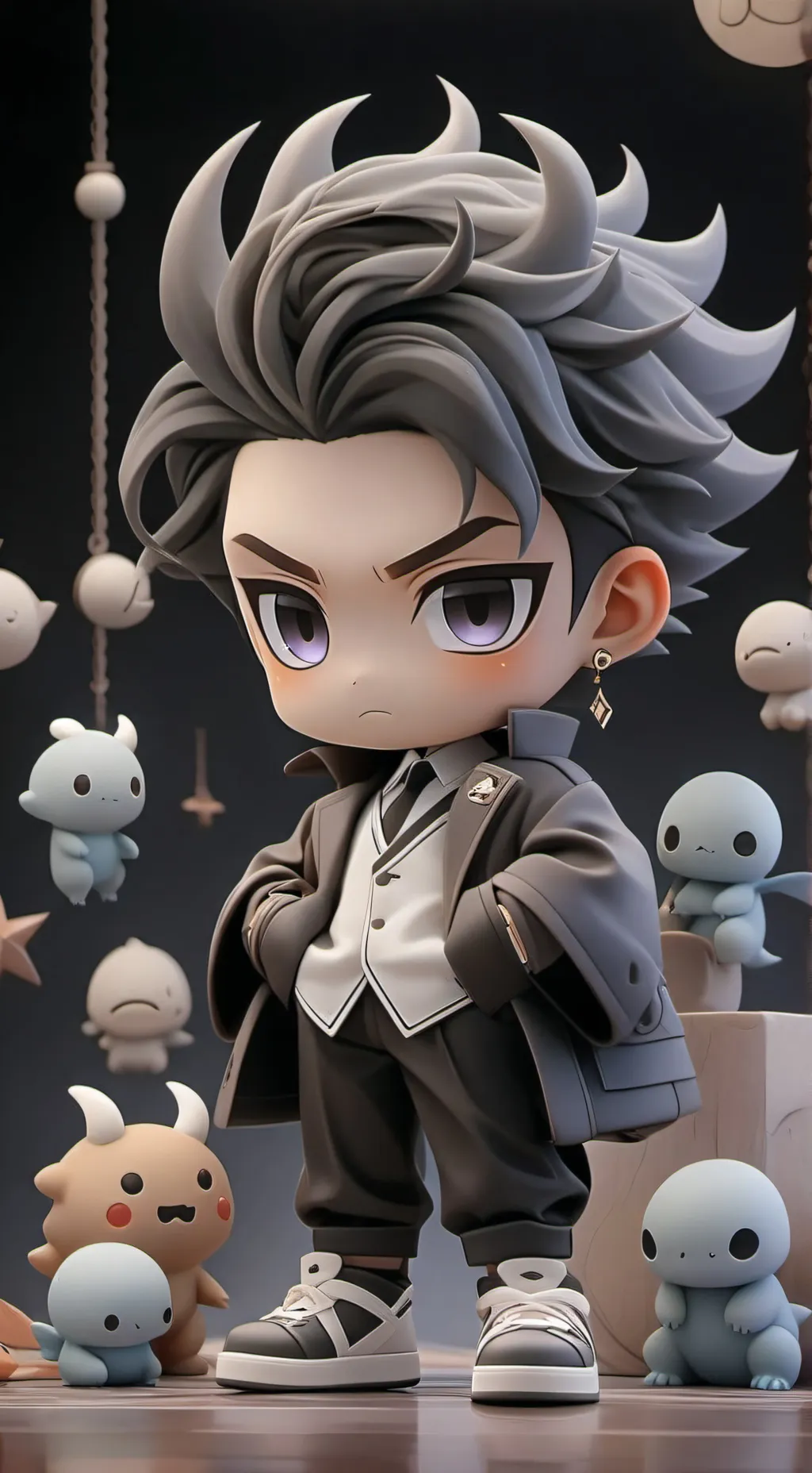 ai character: Blaze  background