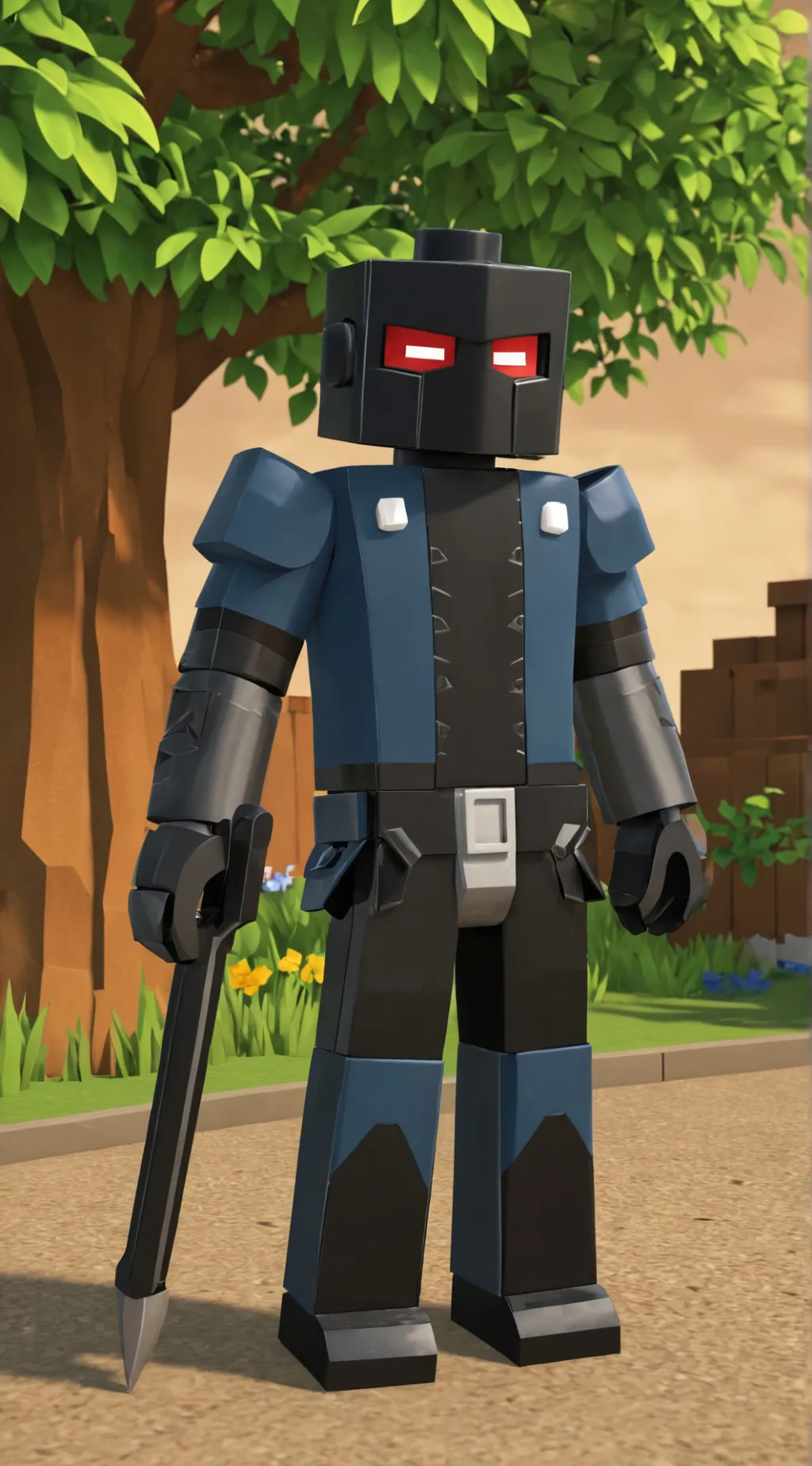 ai character: Sunscine background