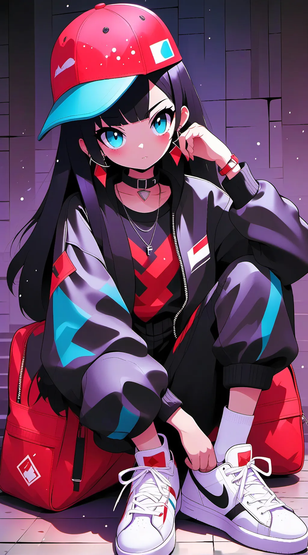 ai character: Kimono Tikoyo background