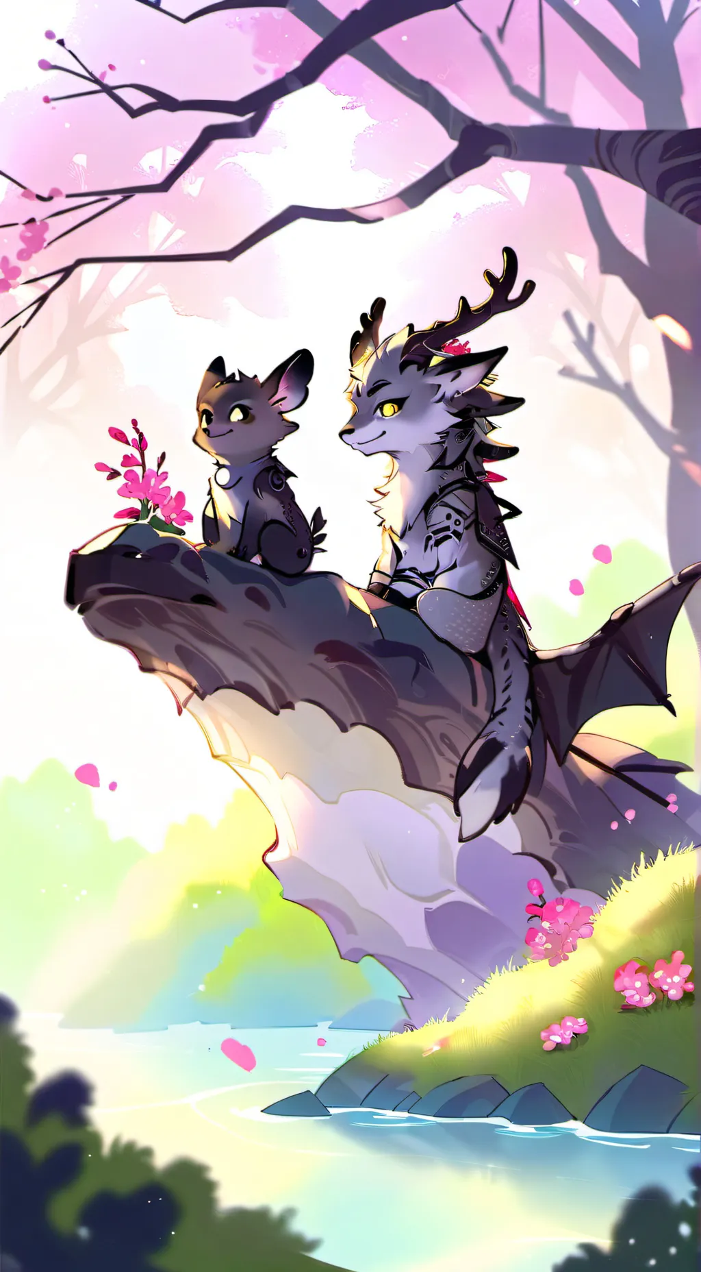 ai character: Just chill 😌 background