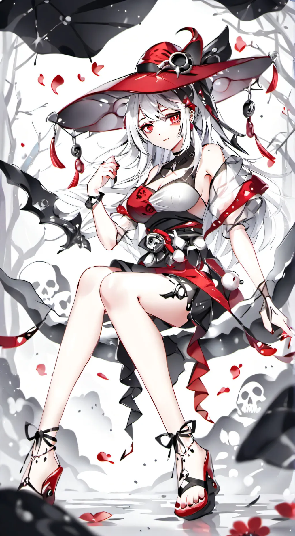 ai character: 💀💀💀💀💀 background