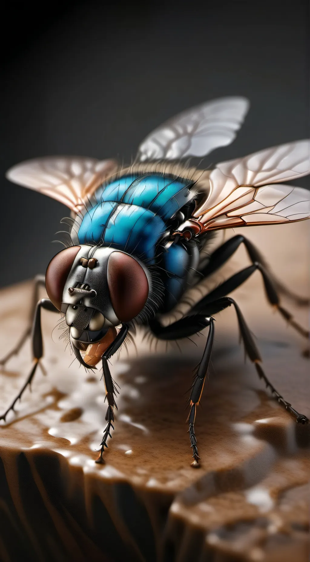ai character: Fly background