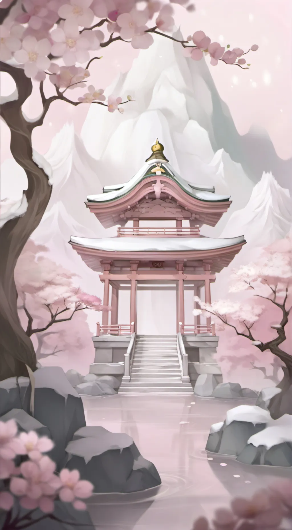 ai character: Kny viaje  background