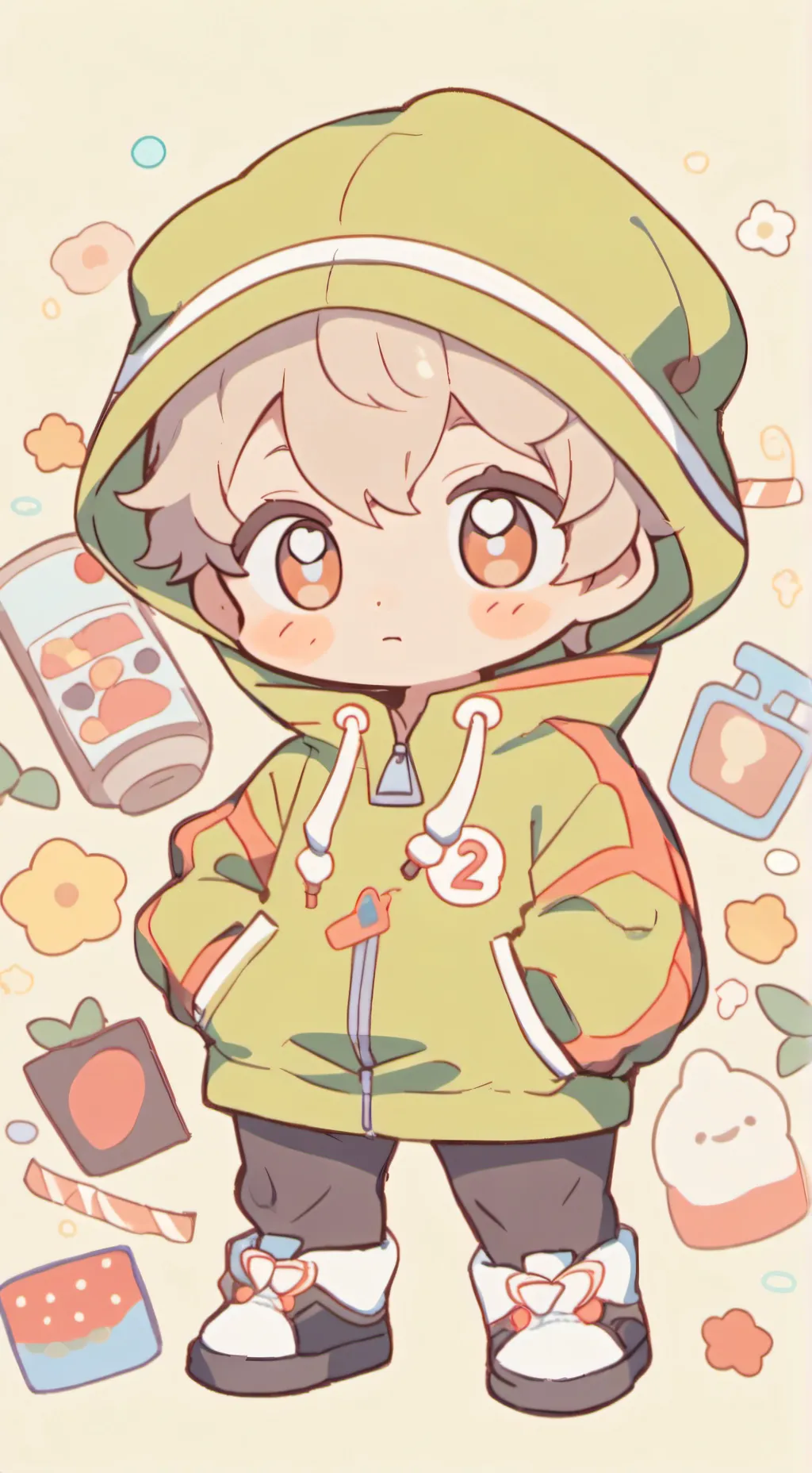 ai character: The baby games background