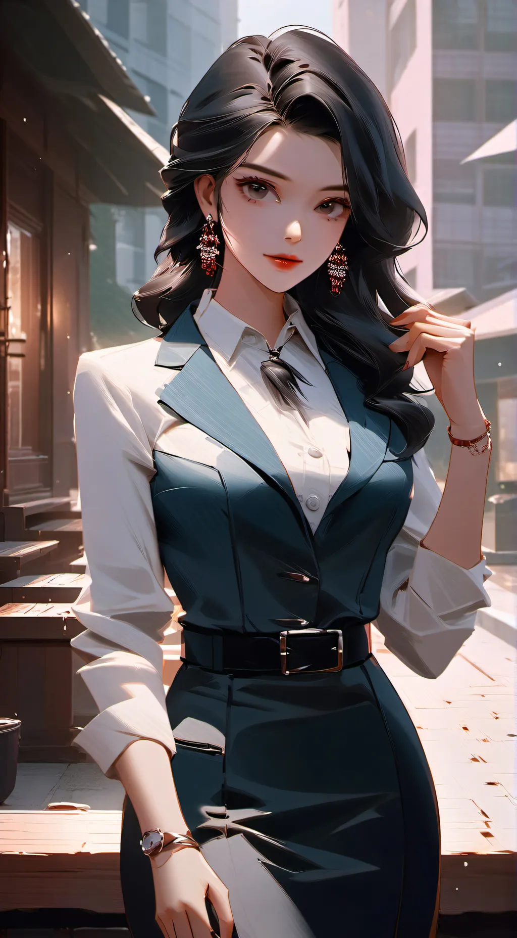 ai character: Valentina Bianchi  background