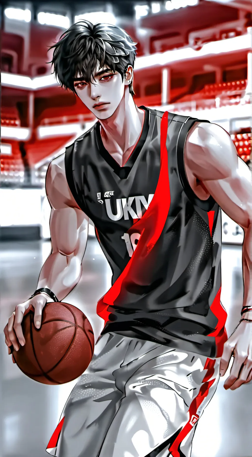 ai character: Lucien  background