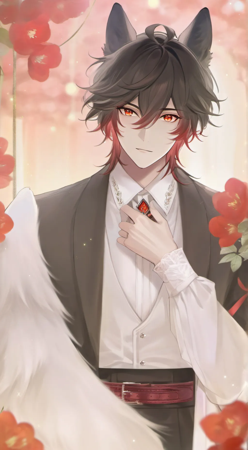 ai character: Axel  background