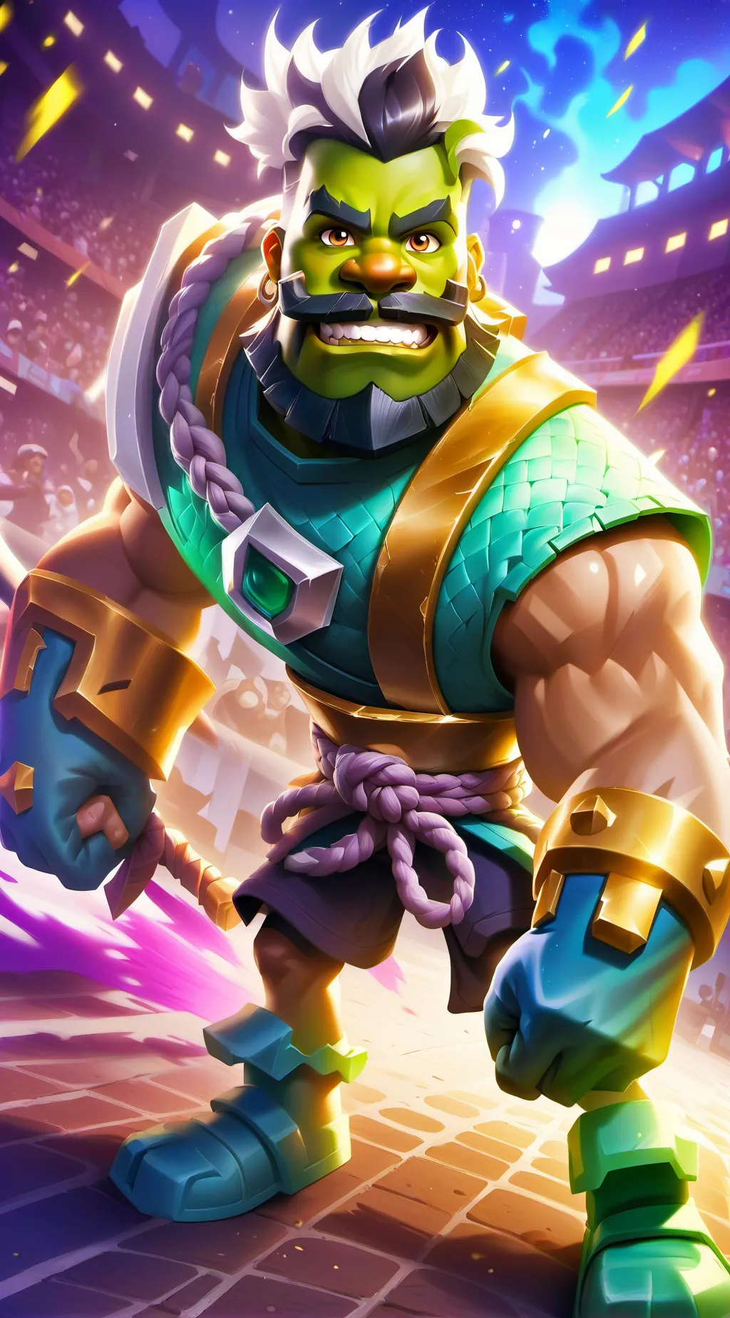 ai character: Adem Jactanir  background