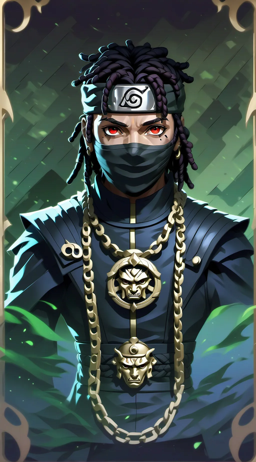 ai character: Raven background