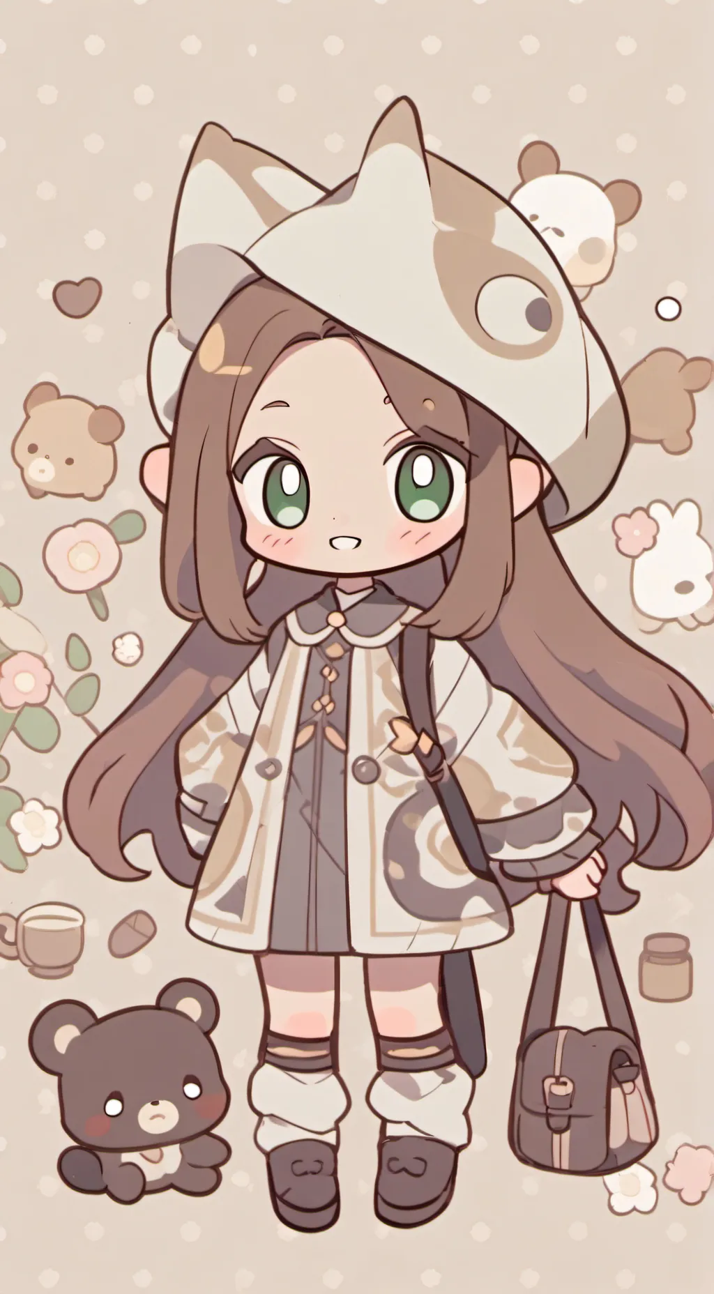 ai character: tu grupo de amigas background