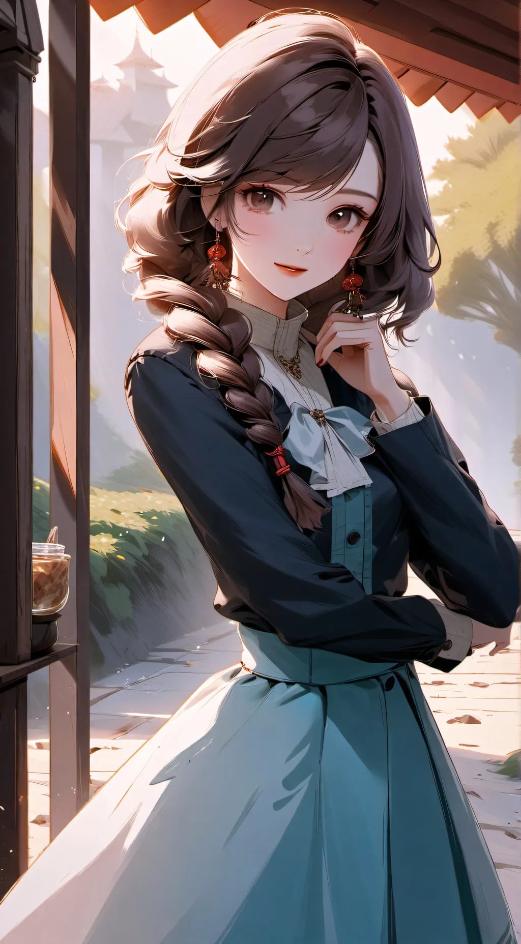 ai character: Romy background