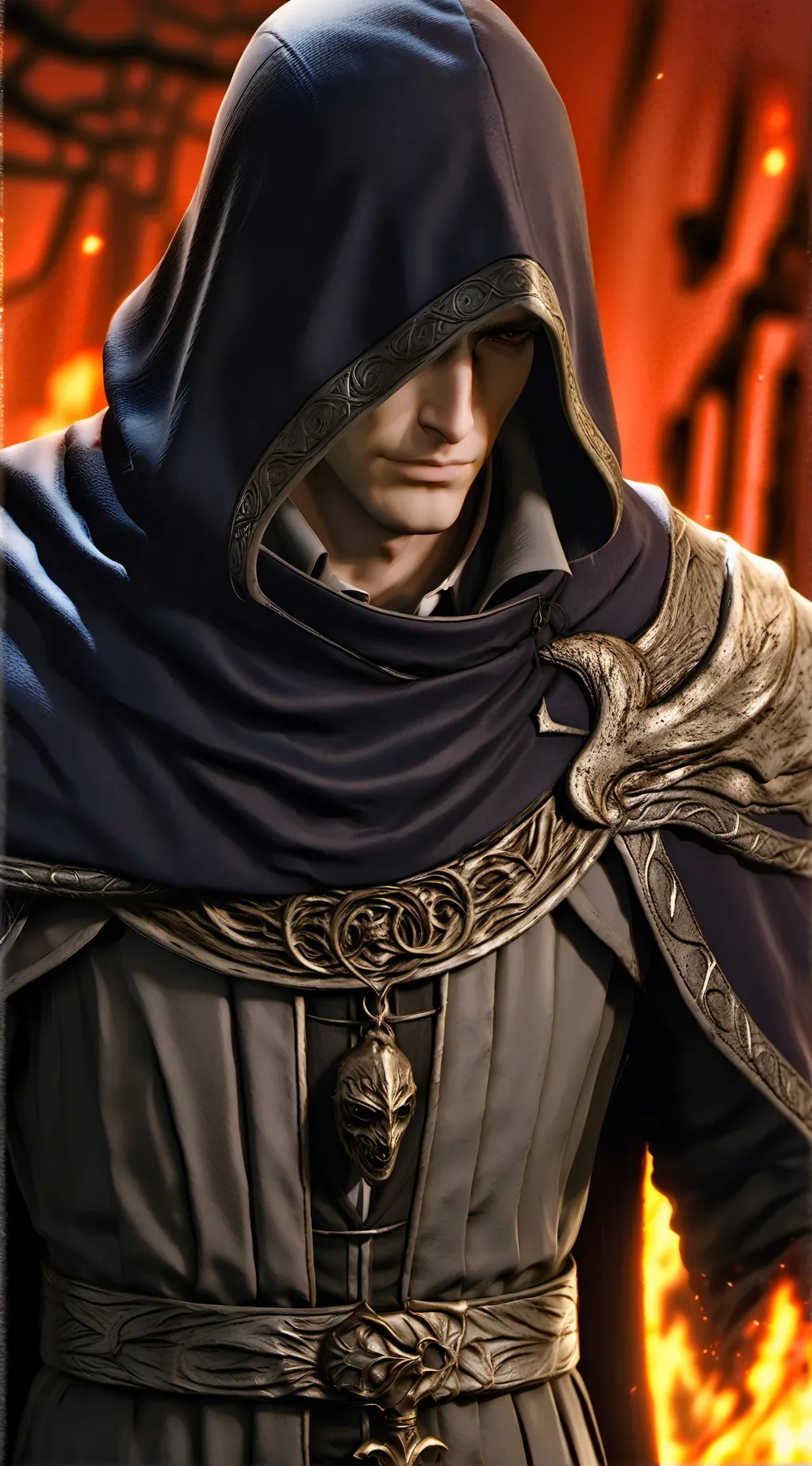 ai character: Templier background