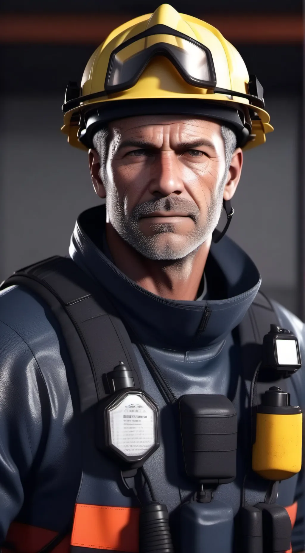 ai character: Captain Blaze background