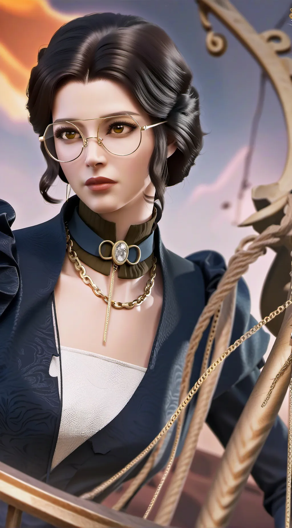 ai character: Сасатия background