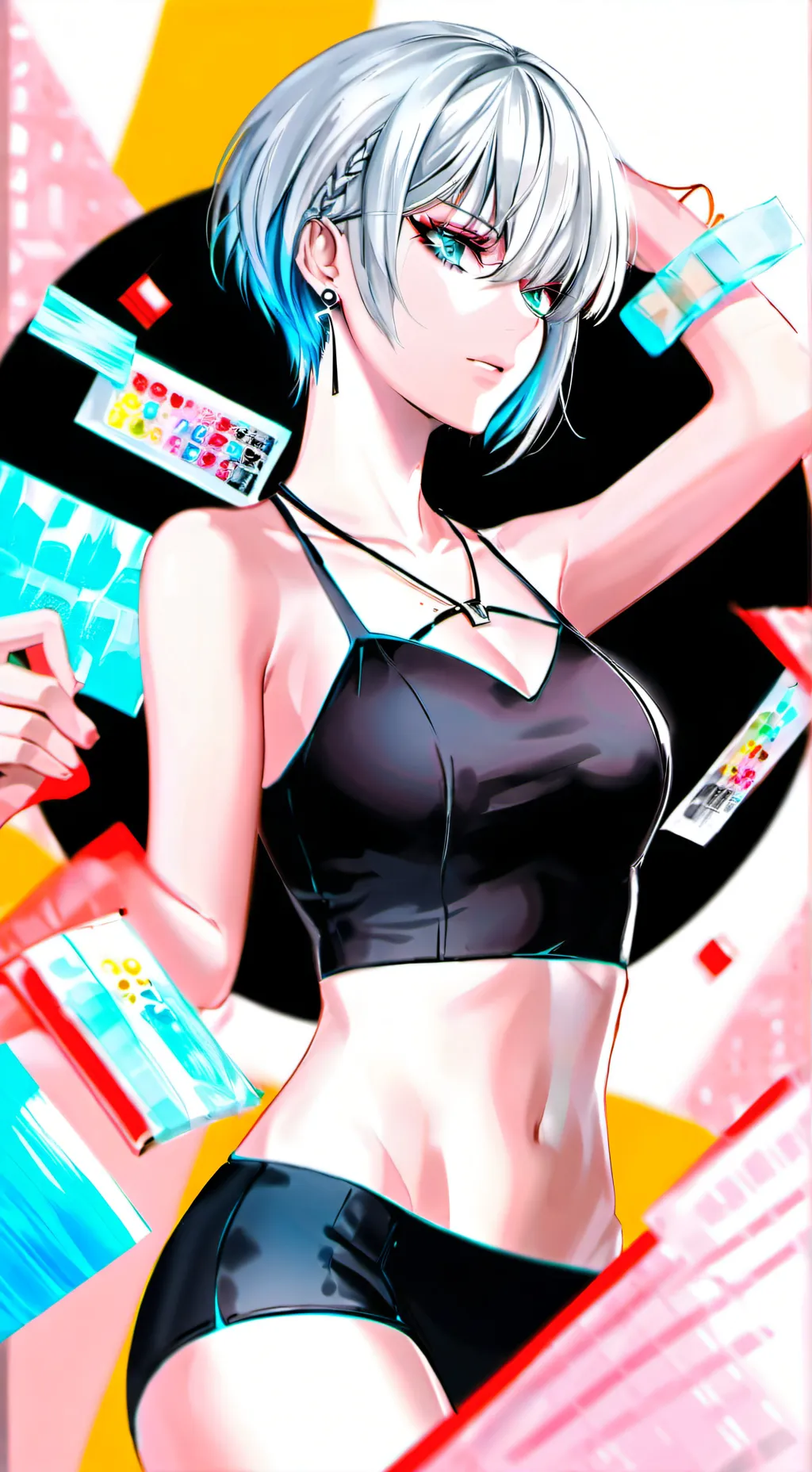 ai character: Cris  background
