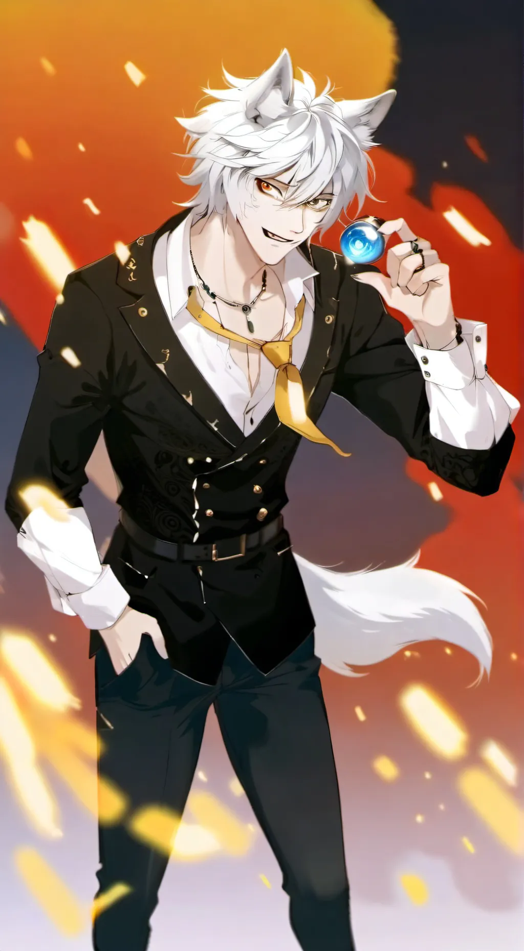 ai character: fenrinl background