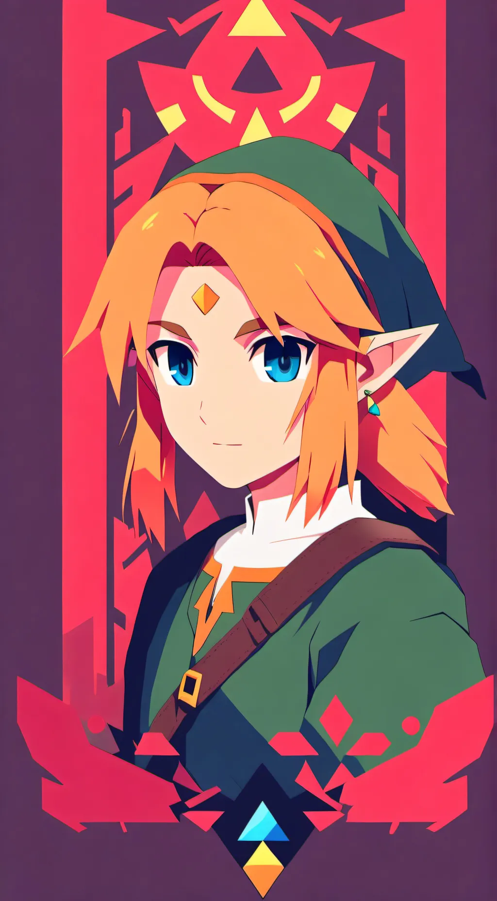 ai character: historia Zelda  background