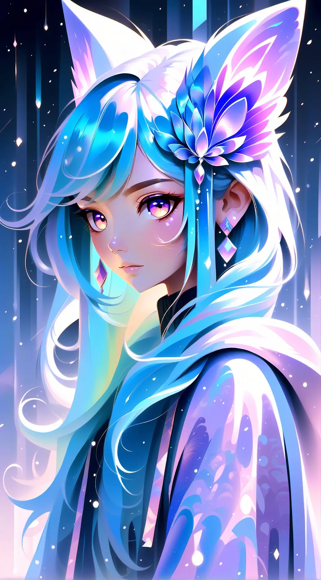 ai character: shafire background