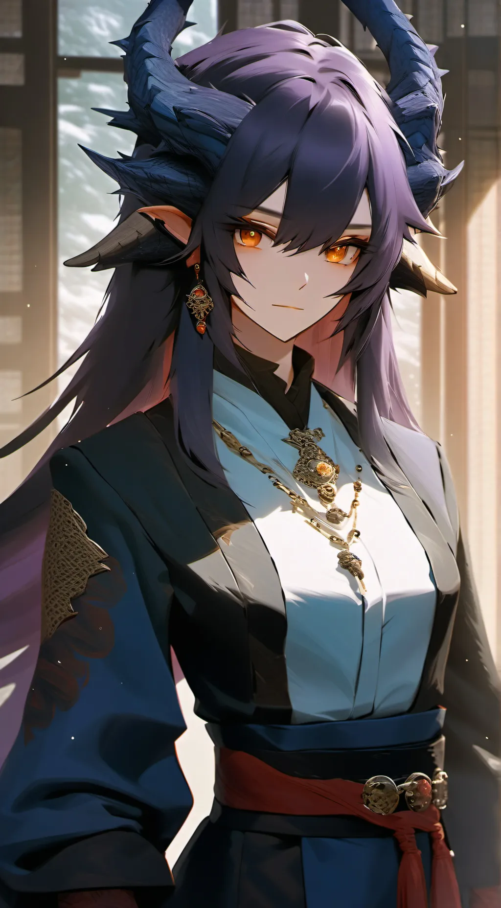 ai character: Draceana background
