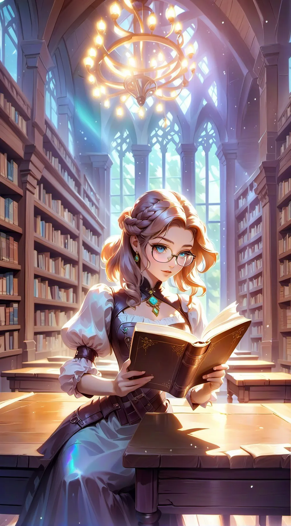 ai character: grace  background