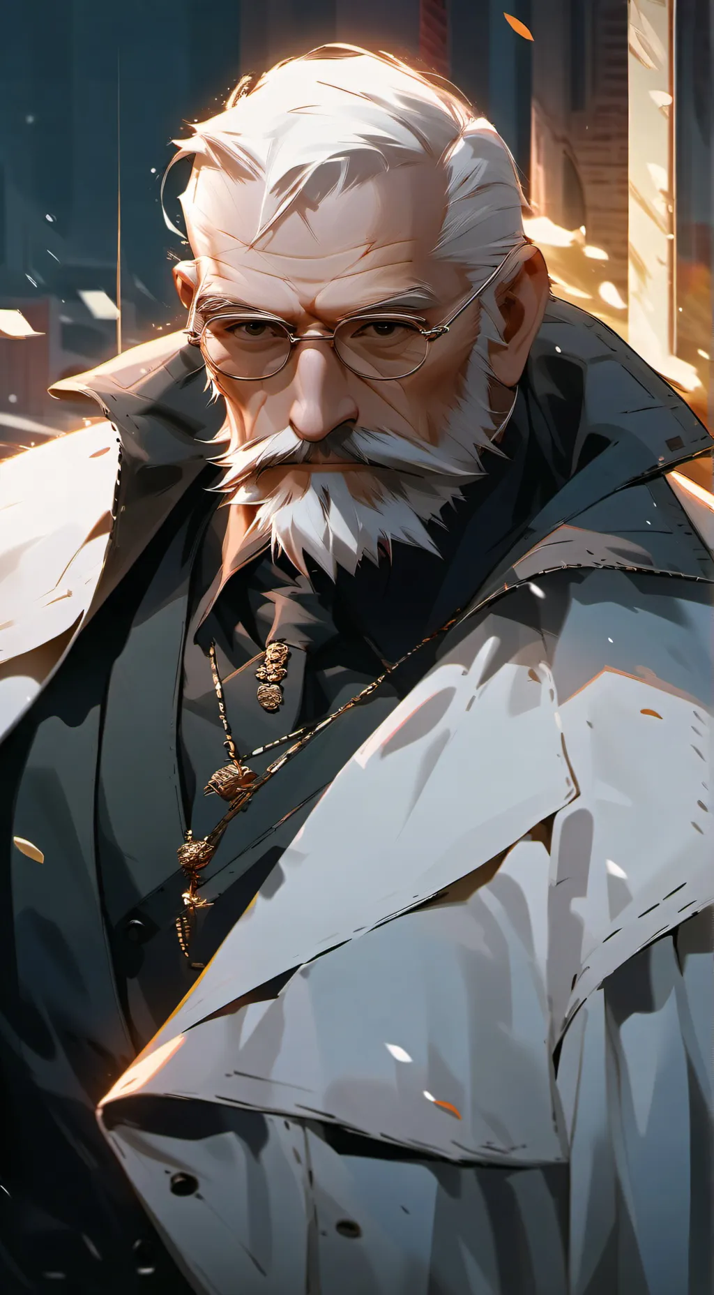 ai character: Larry background