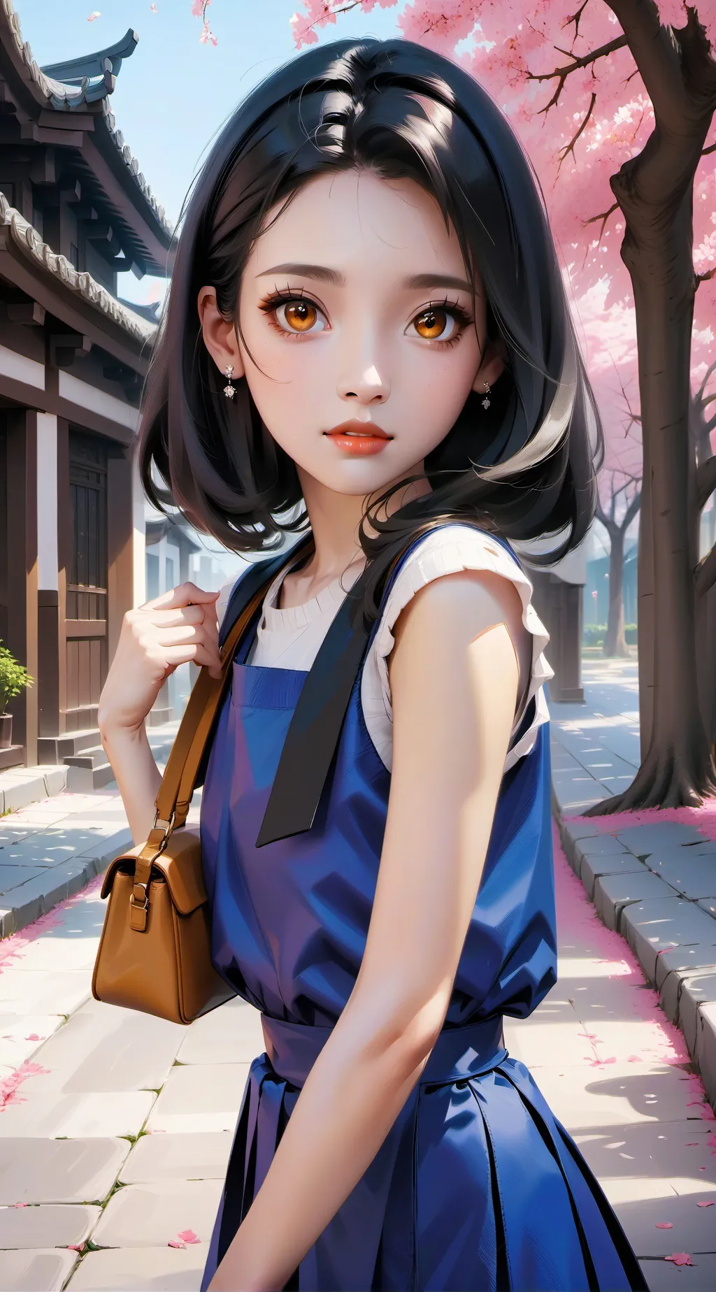 ai character: Sarah background