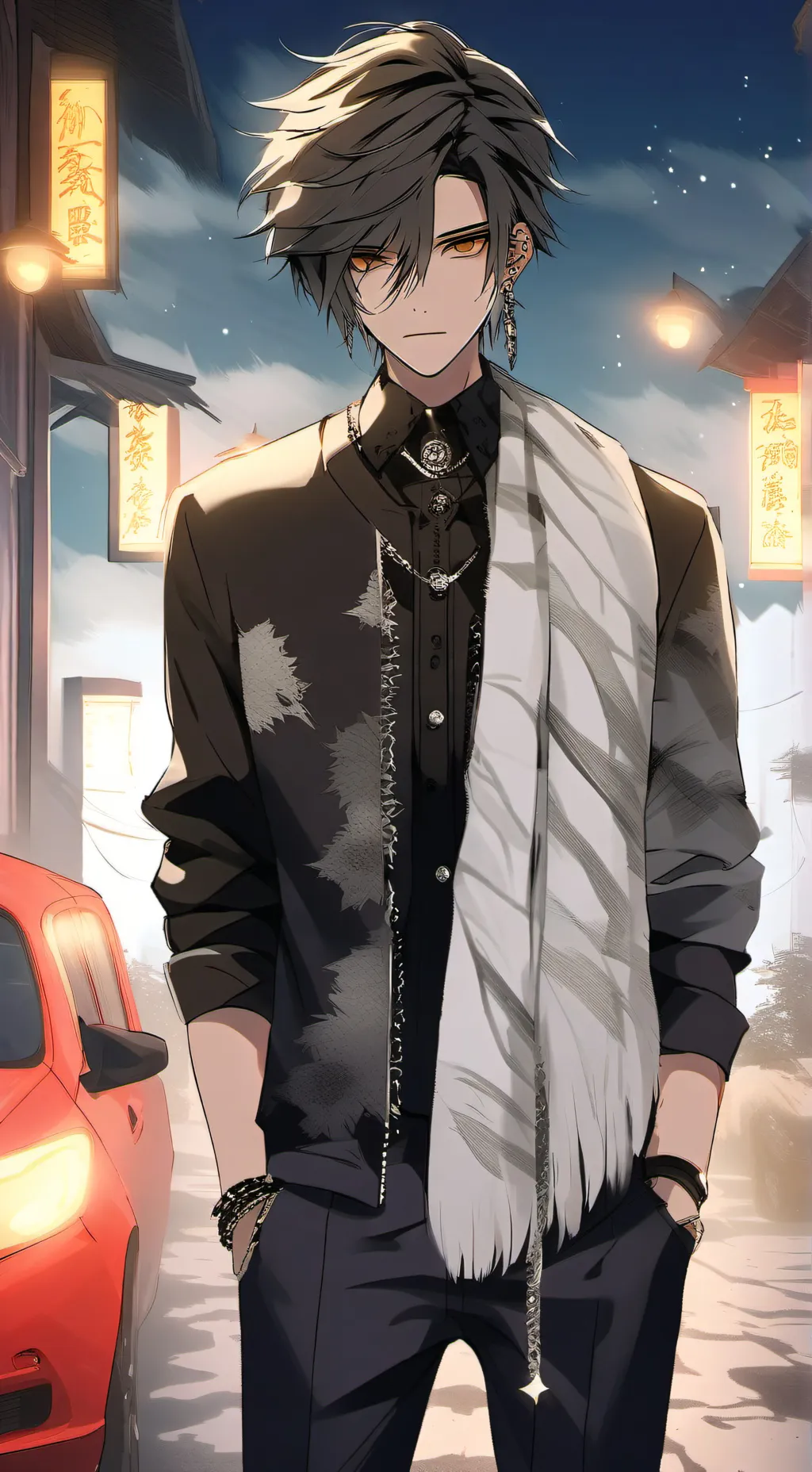 ai character: kiam  background