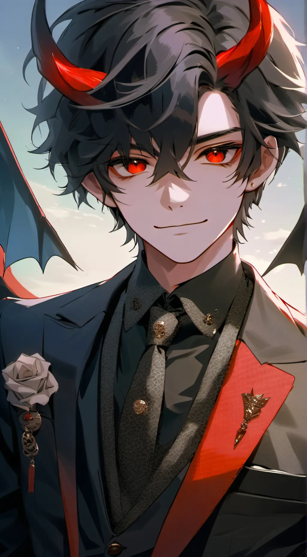 ai character: Ash🔥 background