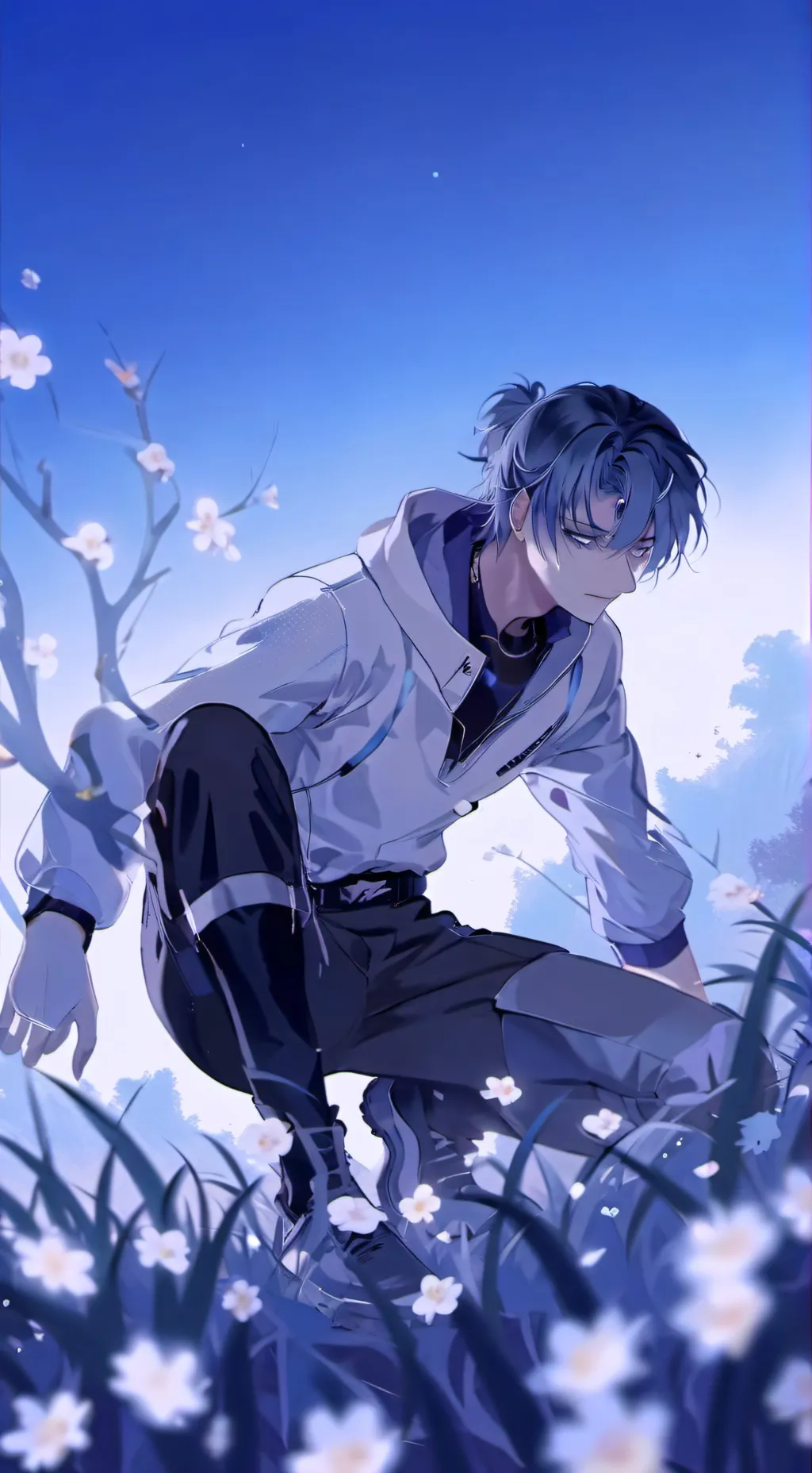 ai character: Leo  background