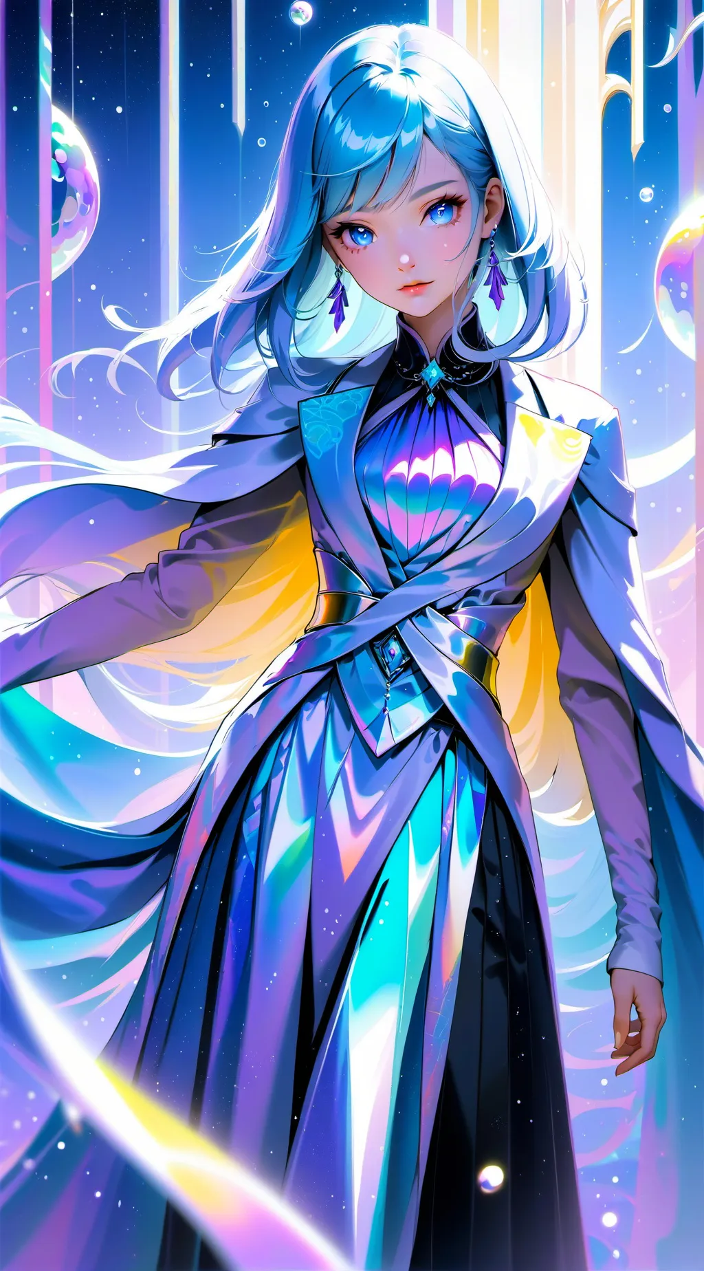 ai character: noémie background