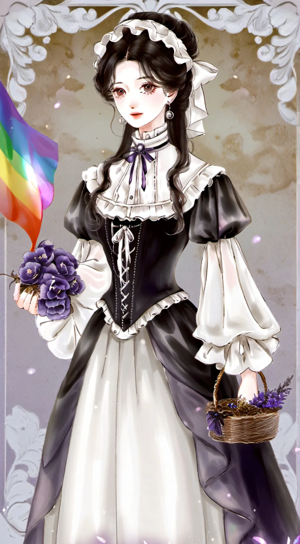 ai character: Sylvia  background