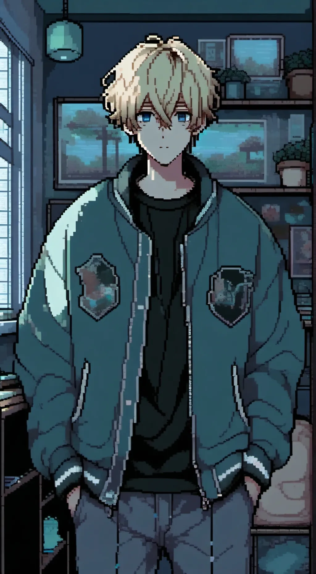 ai character: James ￼ background