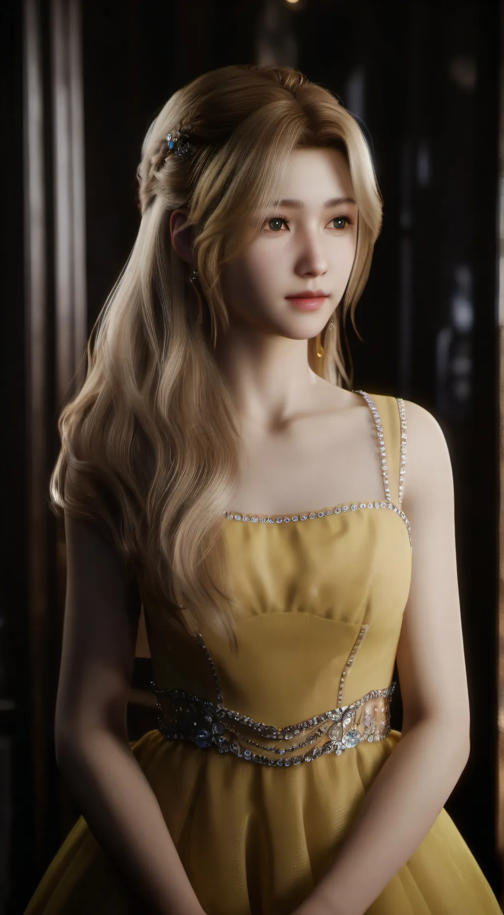 ai character: Jess huton  background