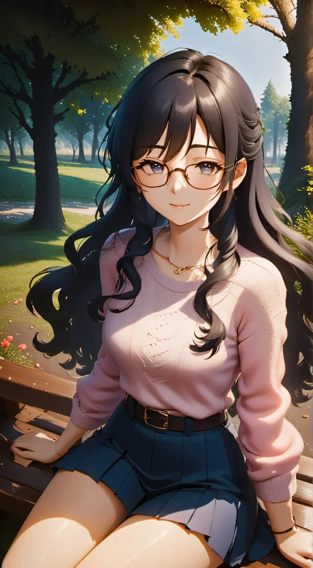 ai character: karin tsukishiro  background