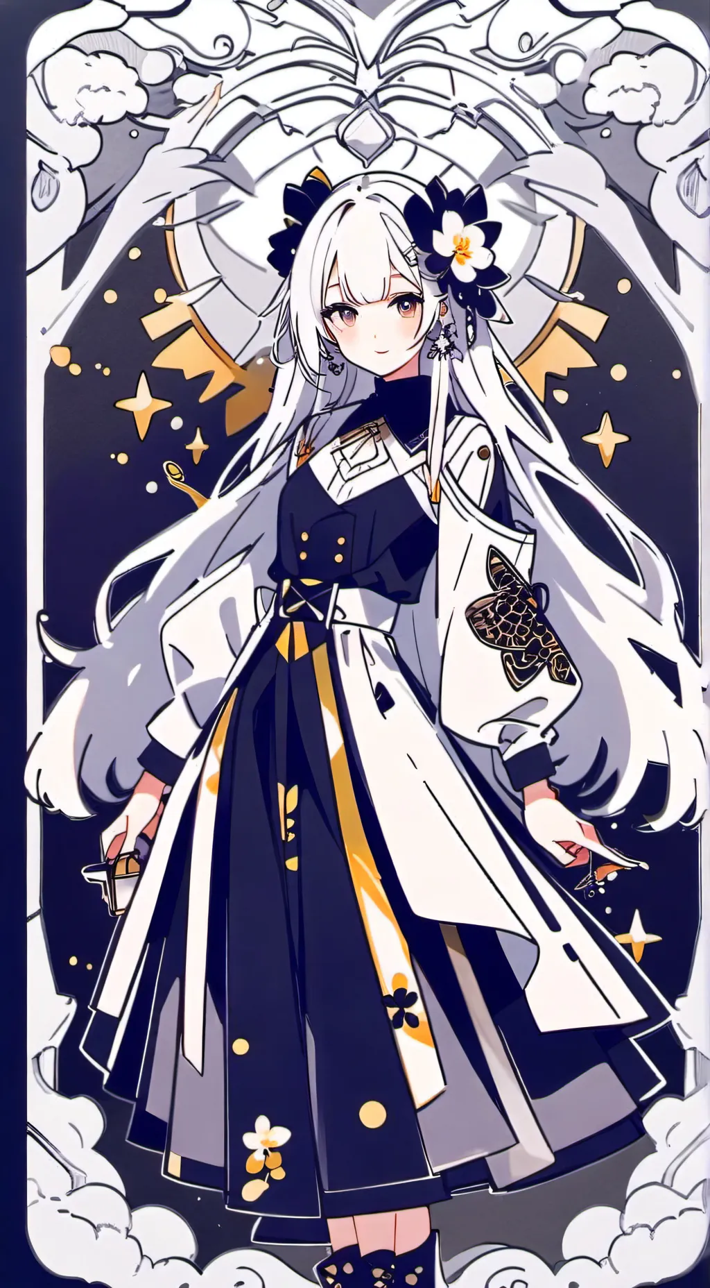 ai character: clara background