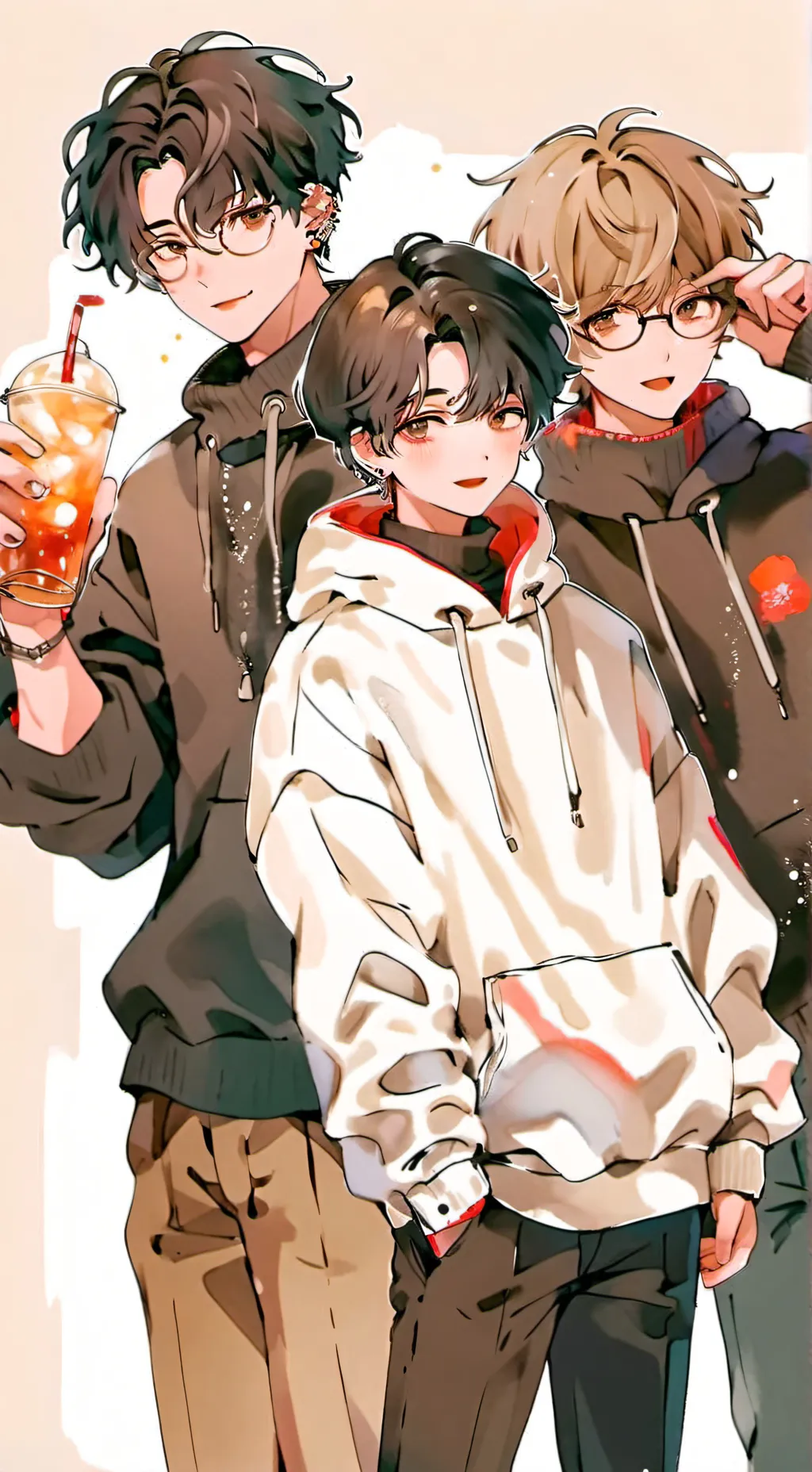ai character: 3 lovers in 7 days background