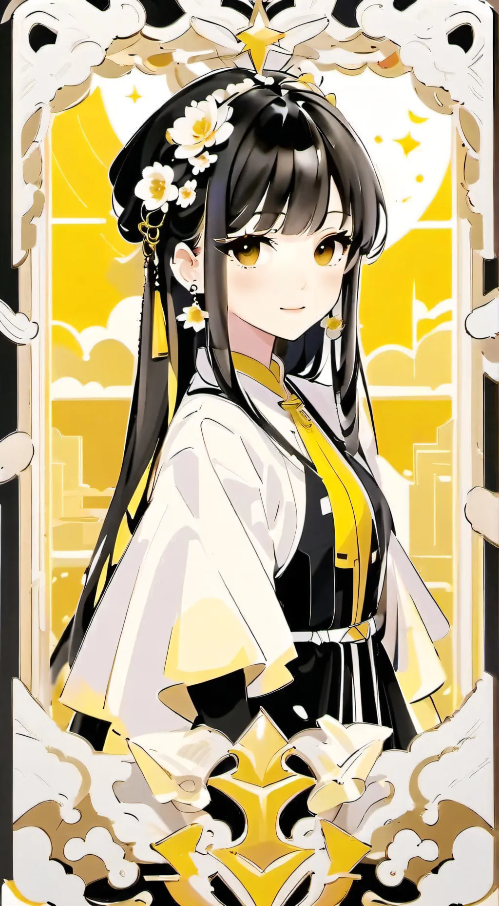ai character: рая background