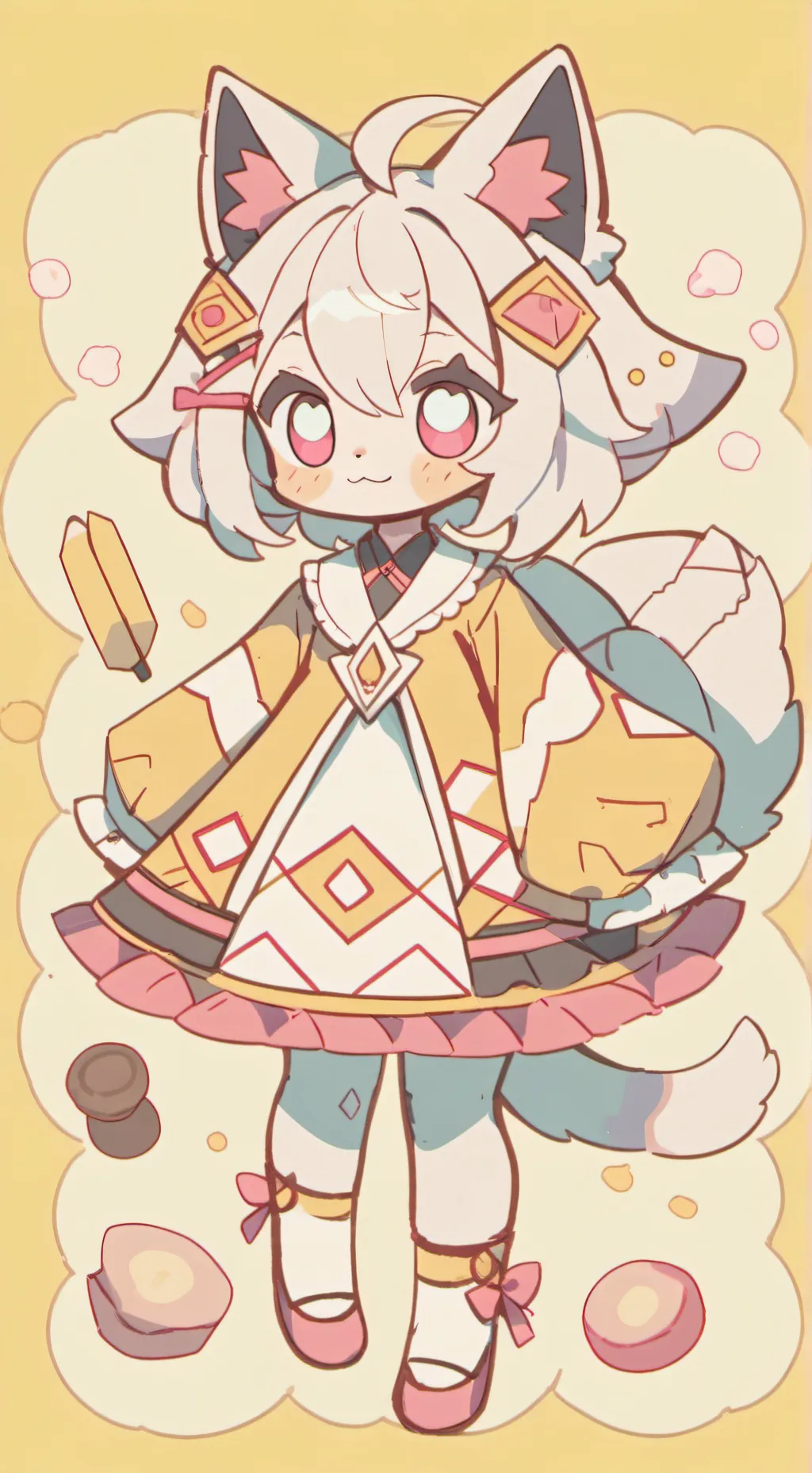 ai character: Scraps background
