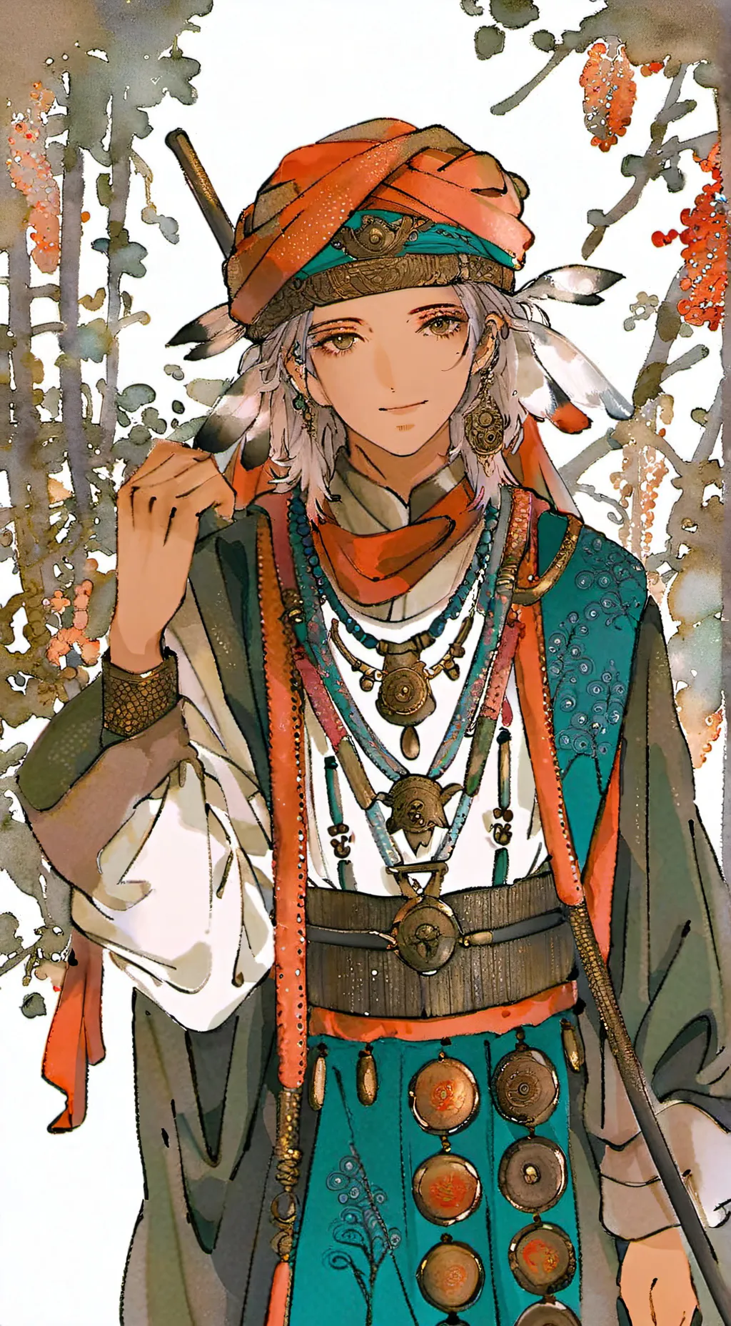 ai character: kies maar background