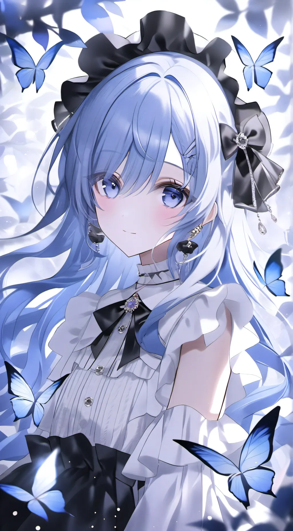 ai character: 💙Coco🧊 background
