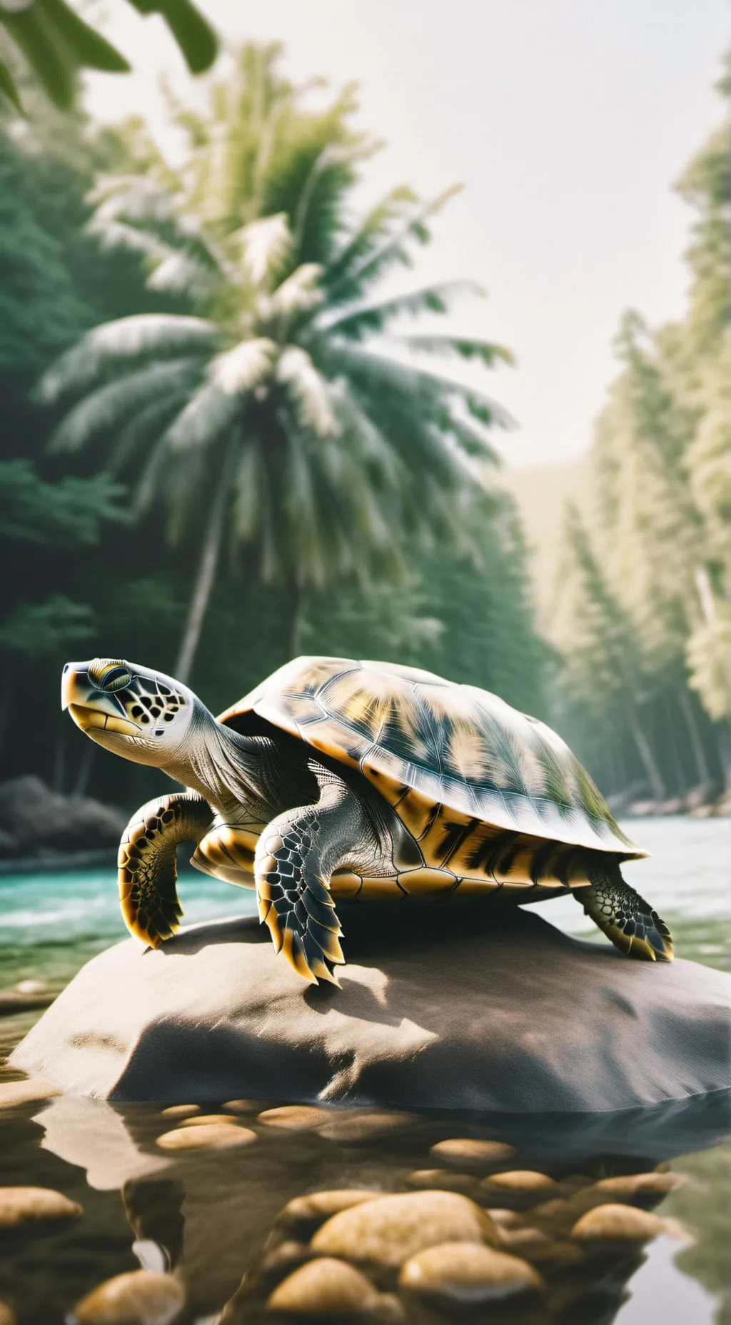 ai character: you are a turtle background