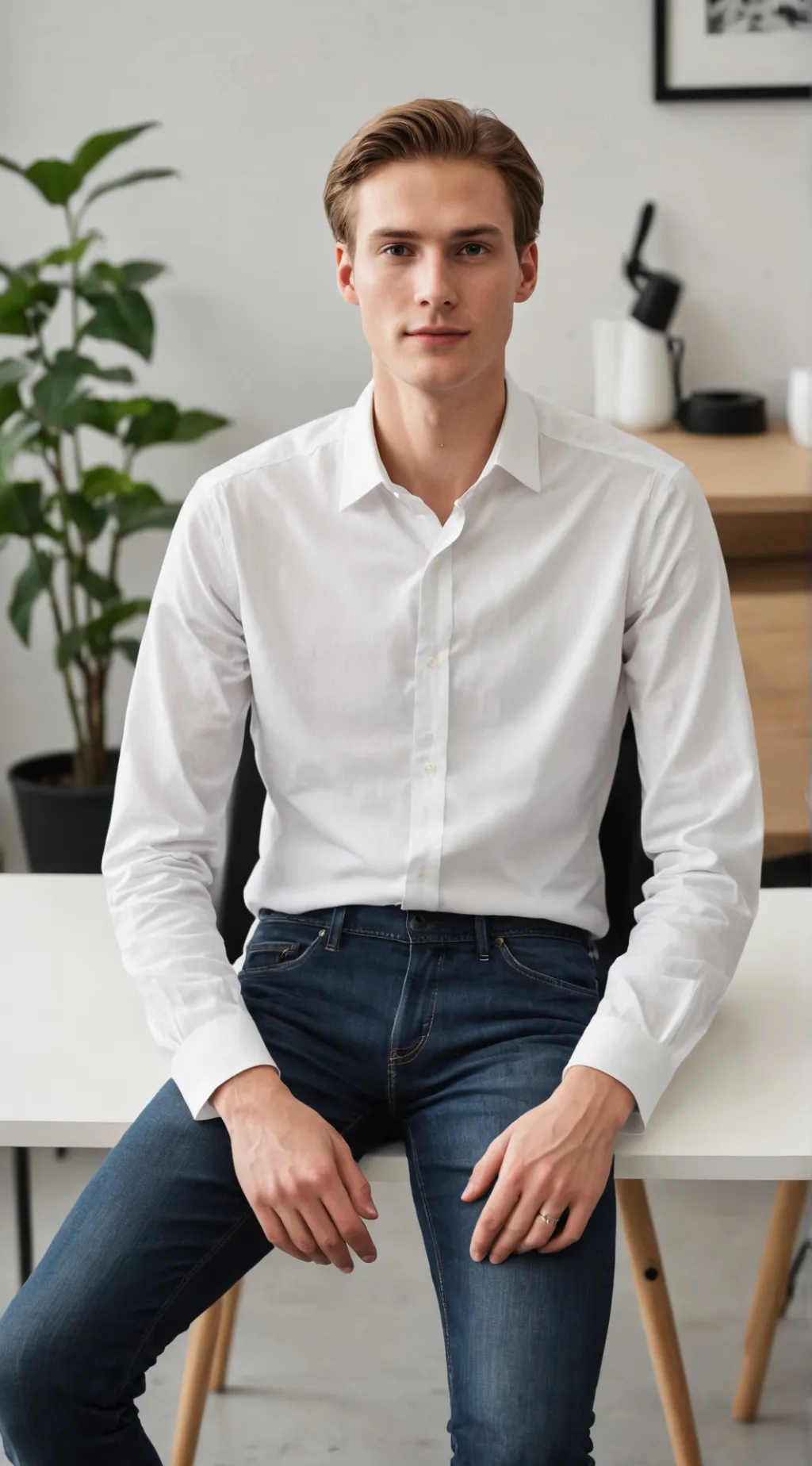 ai character: Daniel  background