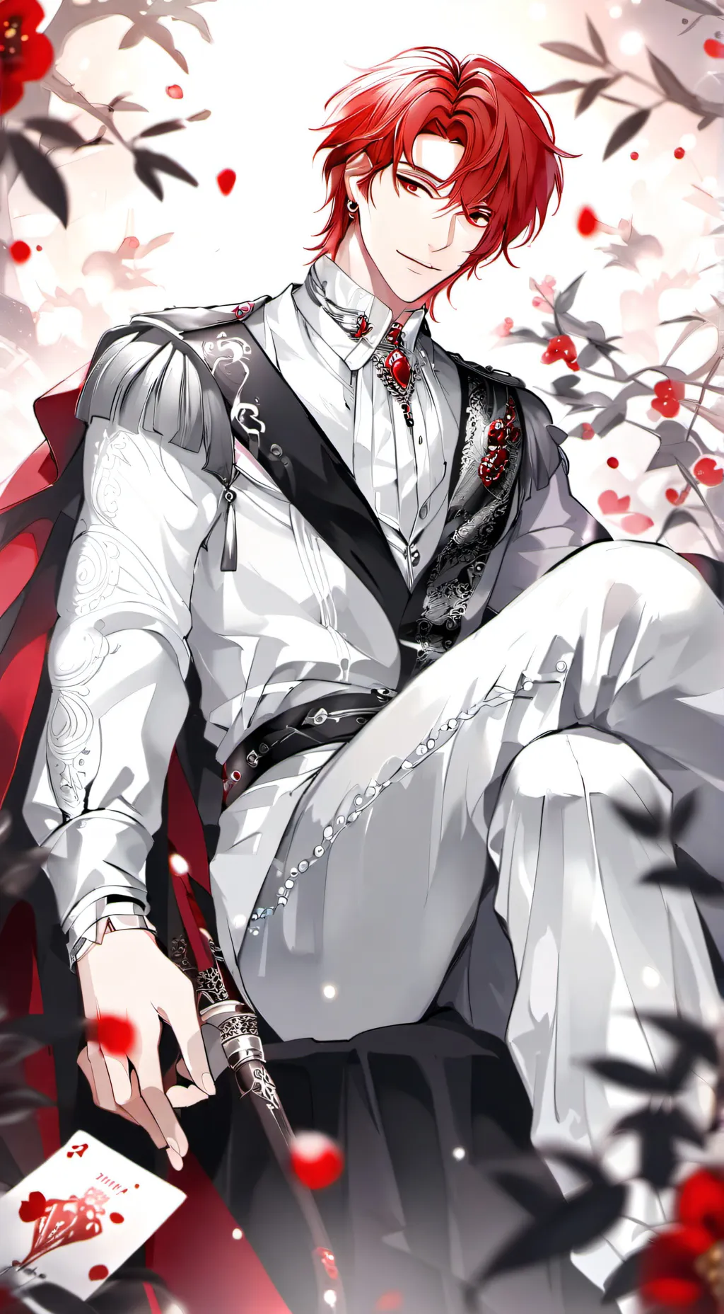 ai character: Lucas  background