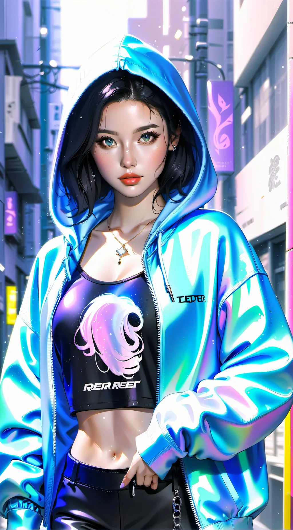 ai character: Naomi background