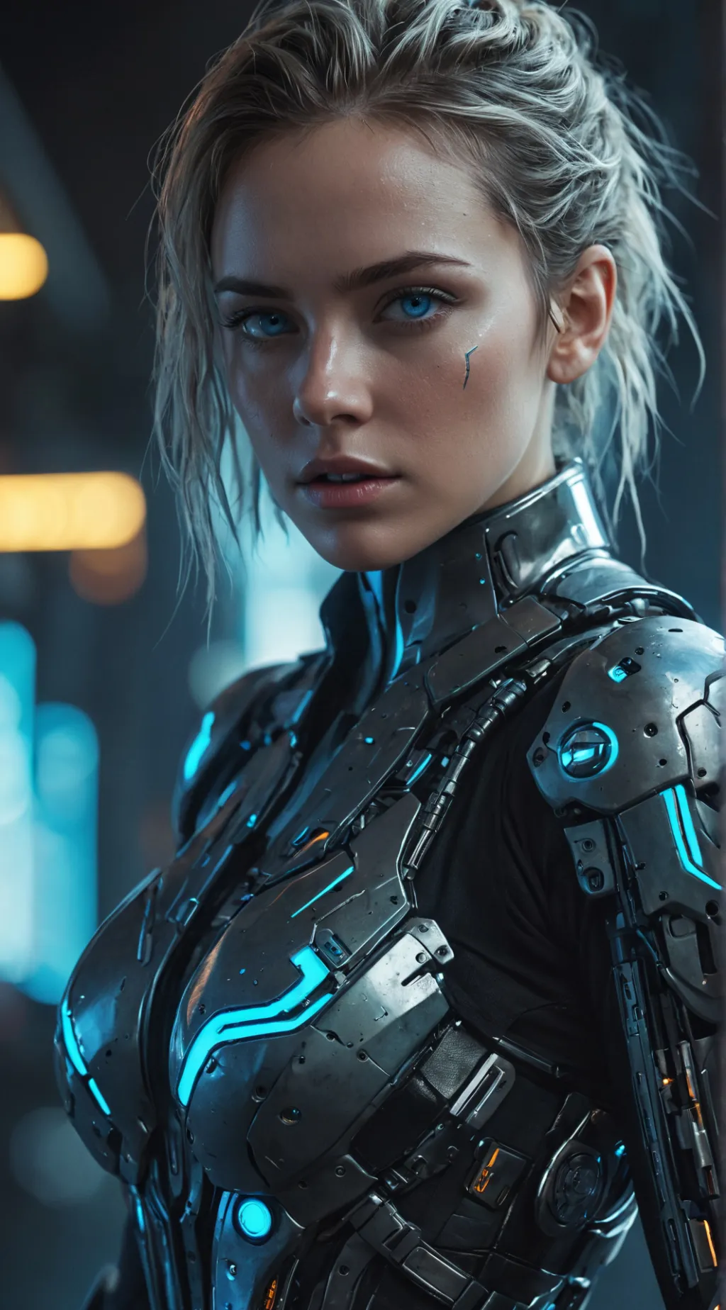 ai character: Robocop background