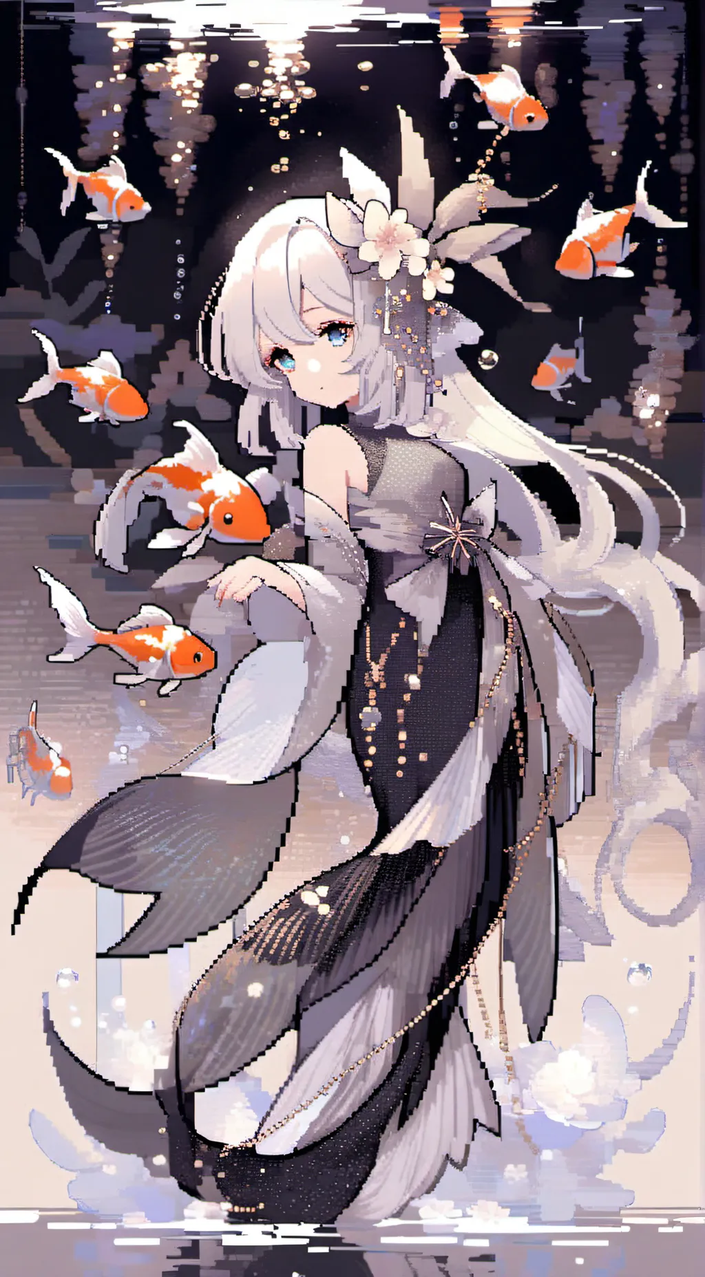 ai character: Ein×peirce sus background