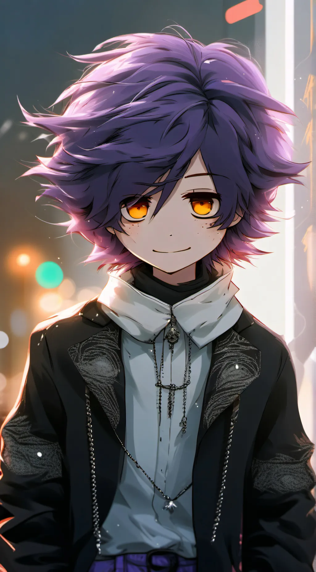 ai character: xaeiver  background